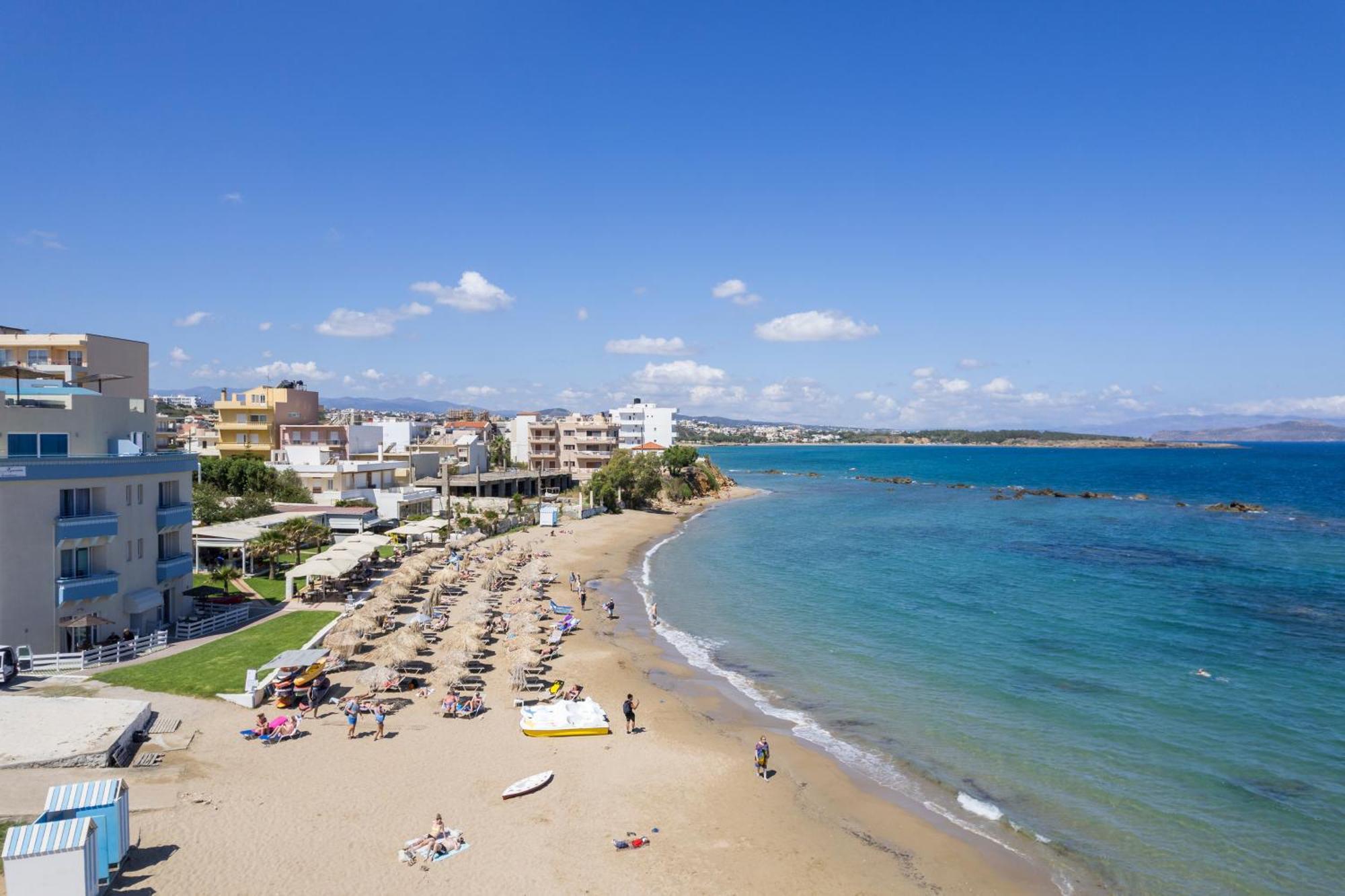 Luxury Pearl, Steps To The Beach Chania  Buitenkant foto